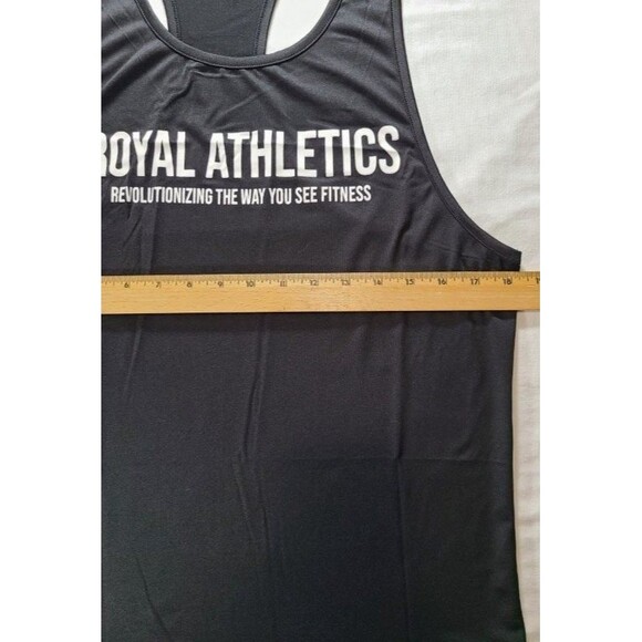 Royal Athletics Black Dri-Fit Slinger Top Size Small NWT Racerback - Picture 5 of 6